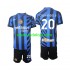 Camisola Inter de Milão Hakan Calhanoglu 20 Criança Equipamento Primeiro 2024-2025 Manga Curta